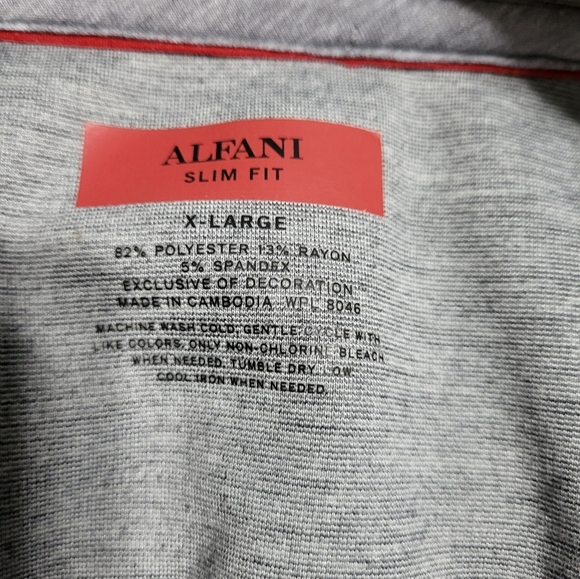 Alfani Slim fit zipper jacket Size XL - Picture 3 of 4